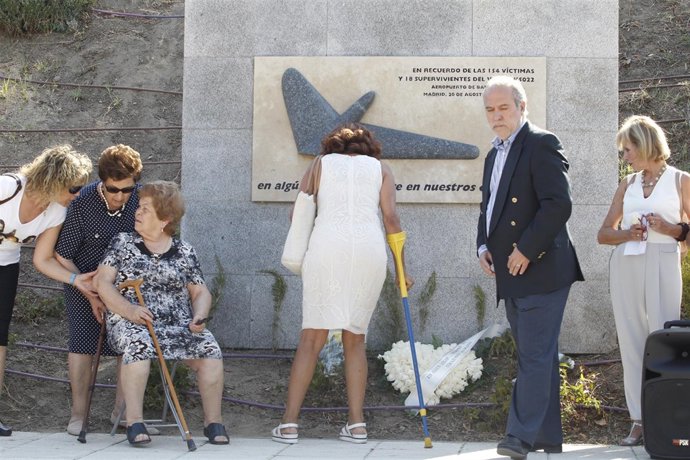 Los actos por el séptimo aniversario del accidente Spanair 