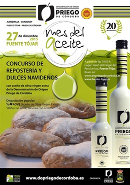 Fuente Tójar acogerá el I 'Concurso de Repostería y Dulces Navideños'