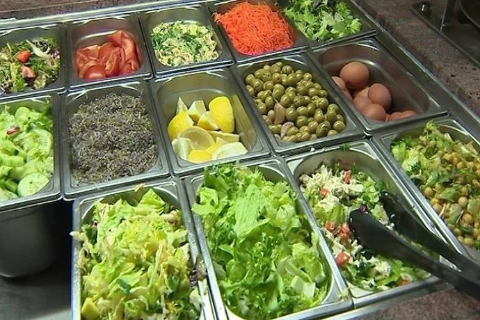 Comida vegetariana en navidad