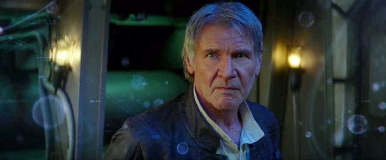 Harrison Ford en El despertar de la Fuerza