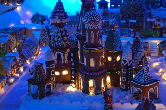 Bergen acoje el pueblo de jenjibre más grande del mundo