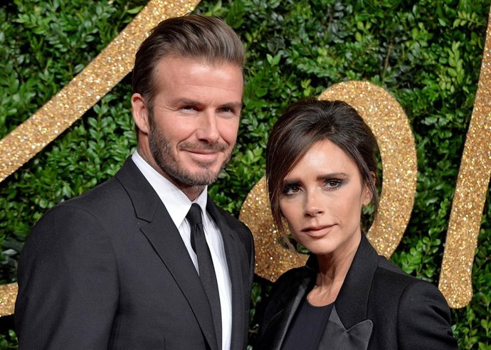  David Beckham And Victoria Beckham Attend The Br