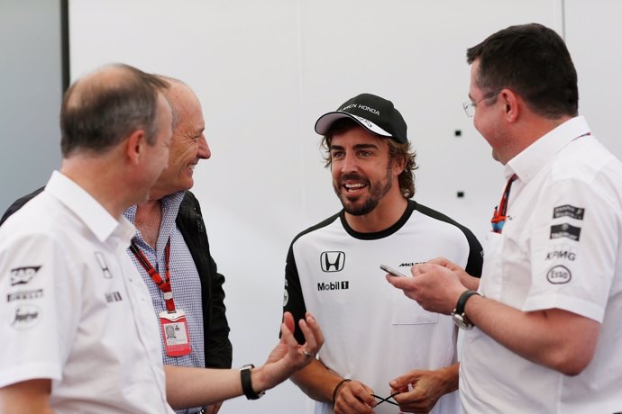 Fernando Alonso, Ron Dennis, Éric Boullier