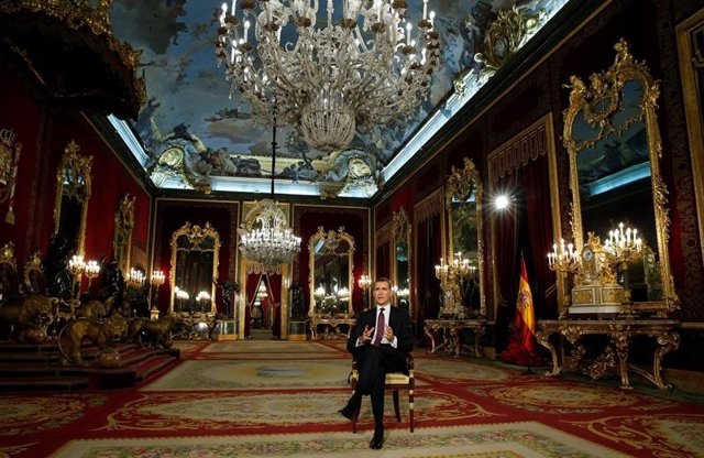 Rey Felipe VI, discurso de Navidad, Nochebuena 2015, Palacio Real