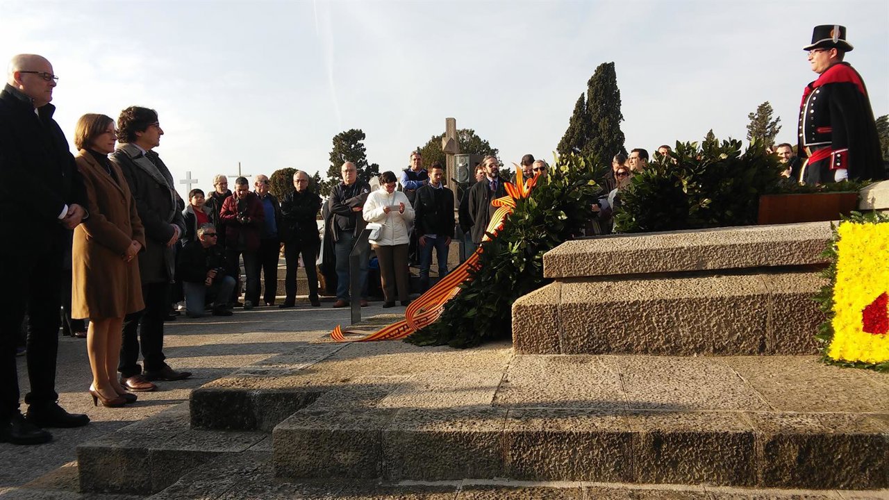 Forcadell, Corminas y otros miembos de la Mesa del Parlament 
