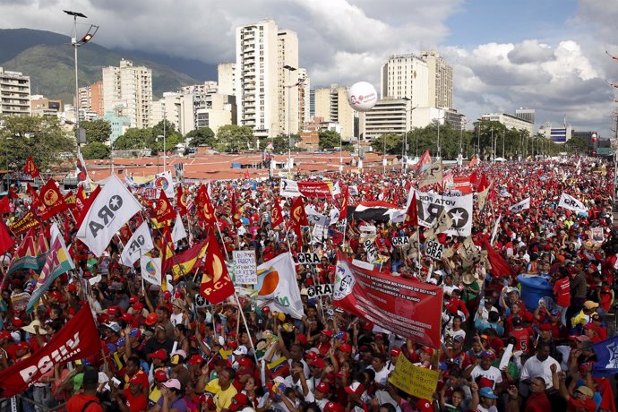 Partidarios de Maduro