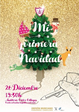 Cartel de la actuación del Orfeón