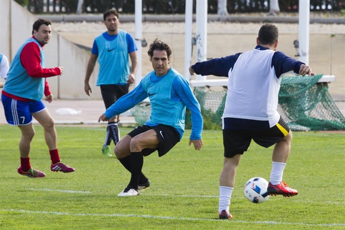 Una imagen del partido