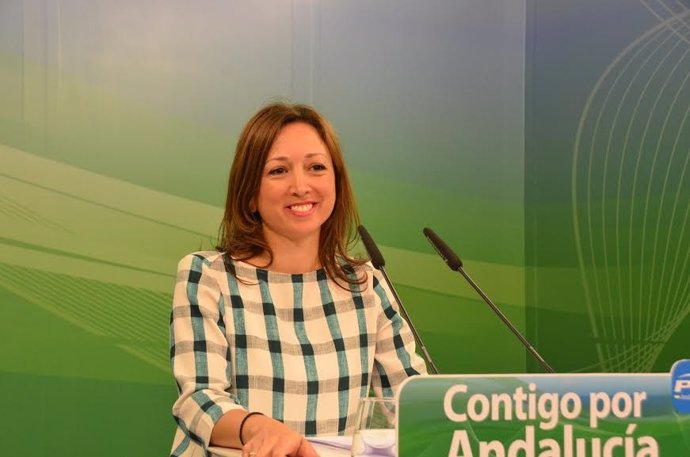 La parlamentaria del PP andaluz Patricia Navarro