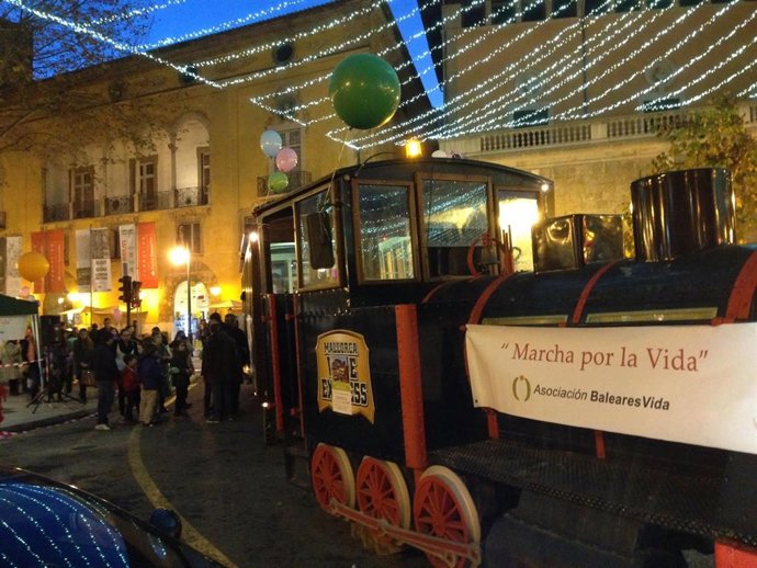 El 'Tren por la Vida' recorrerá Palma