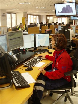 Sala Operativa del  1-1-2 Canarias en Santa Cruz de Tenerife