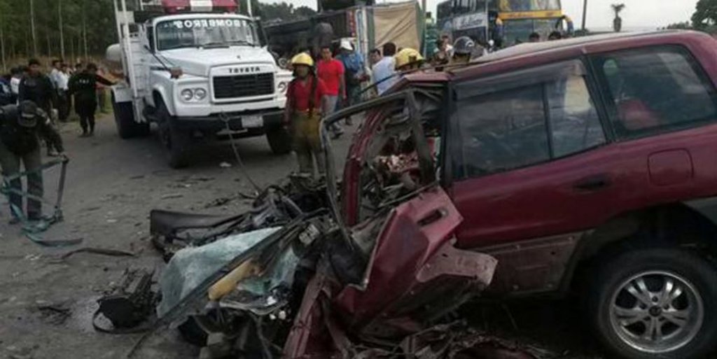 Mueren 15 personas en un accidente