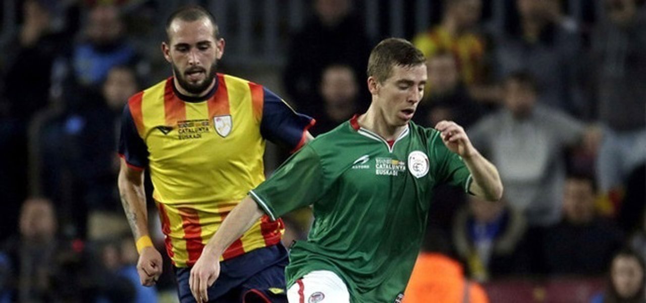 Aleix Vidal, en el Catalunya-Euskadi