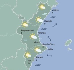 Predicción del tiempo para este domingo 27 de diciembre