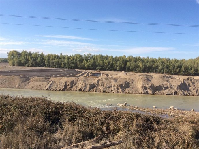 Obras en los Sotos de Alfaro