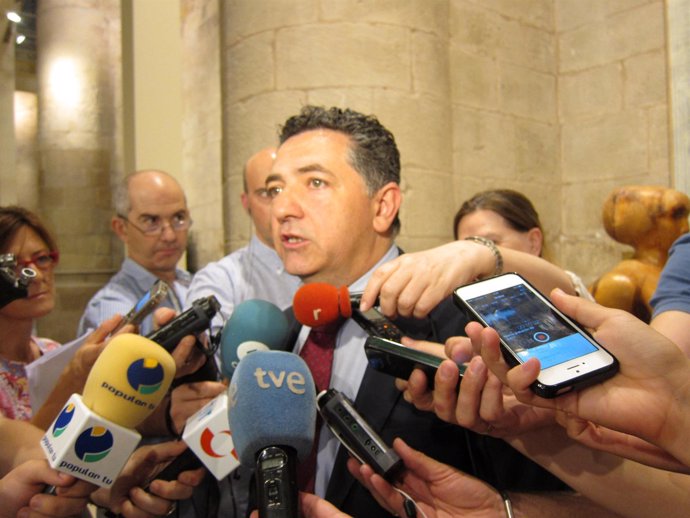 Carlos Cuevas, portavoz del Grupo Parlamentario Popular de La Rioja