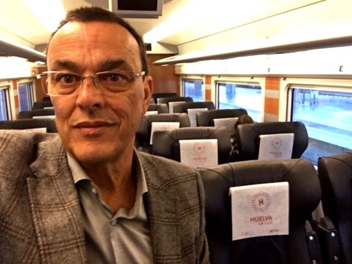 El presidente del Patronato Provincial de Turismo de Huelva, Ignacio Caraballo. 