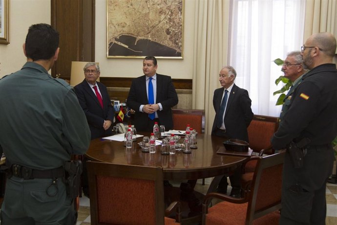 Reunión en Almería sobre el dispositivo de seguridad en Roquetas de Mar