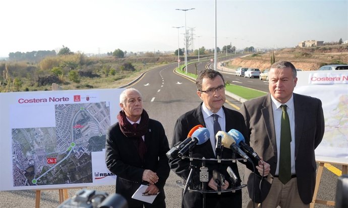 Imagen de la puesta en servicio del nuevo tramo de la Costera Norte