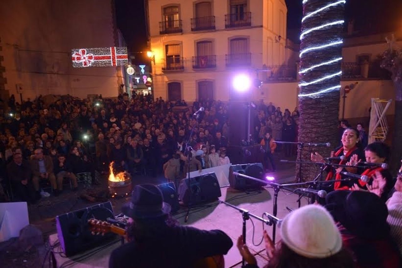 Más de 700 personas acudieron a la celebración de la Zambomba Flamenca