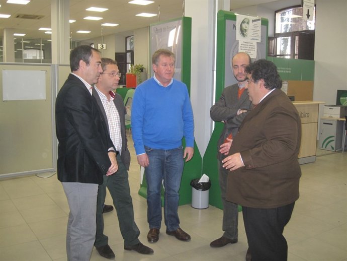 Viista al Centro de Empleo de Andújar.