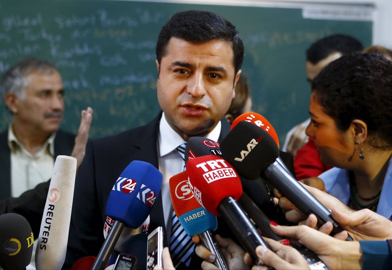 El lider del HDP turco Selahattin Demirtas