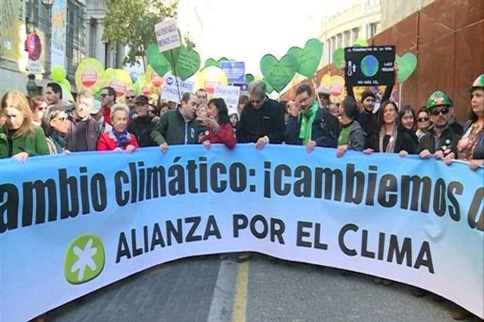 Marcha contra el cambio climático