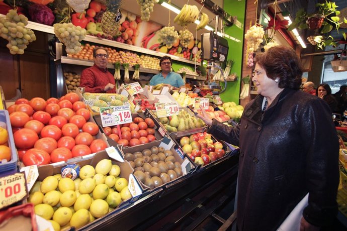 Castreño en el mercado de Triana.