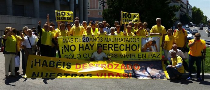Protesta de AMA en el Senado