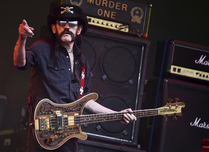 Lemmy Kilmister, líder y vocalista de la banda de heavy metal Motörhead