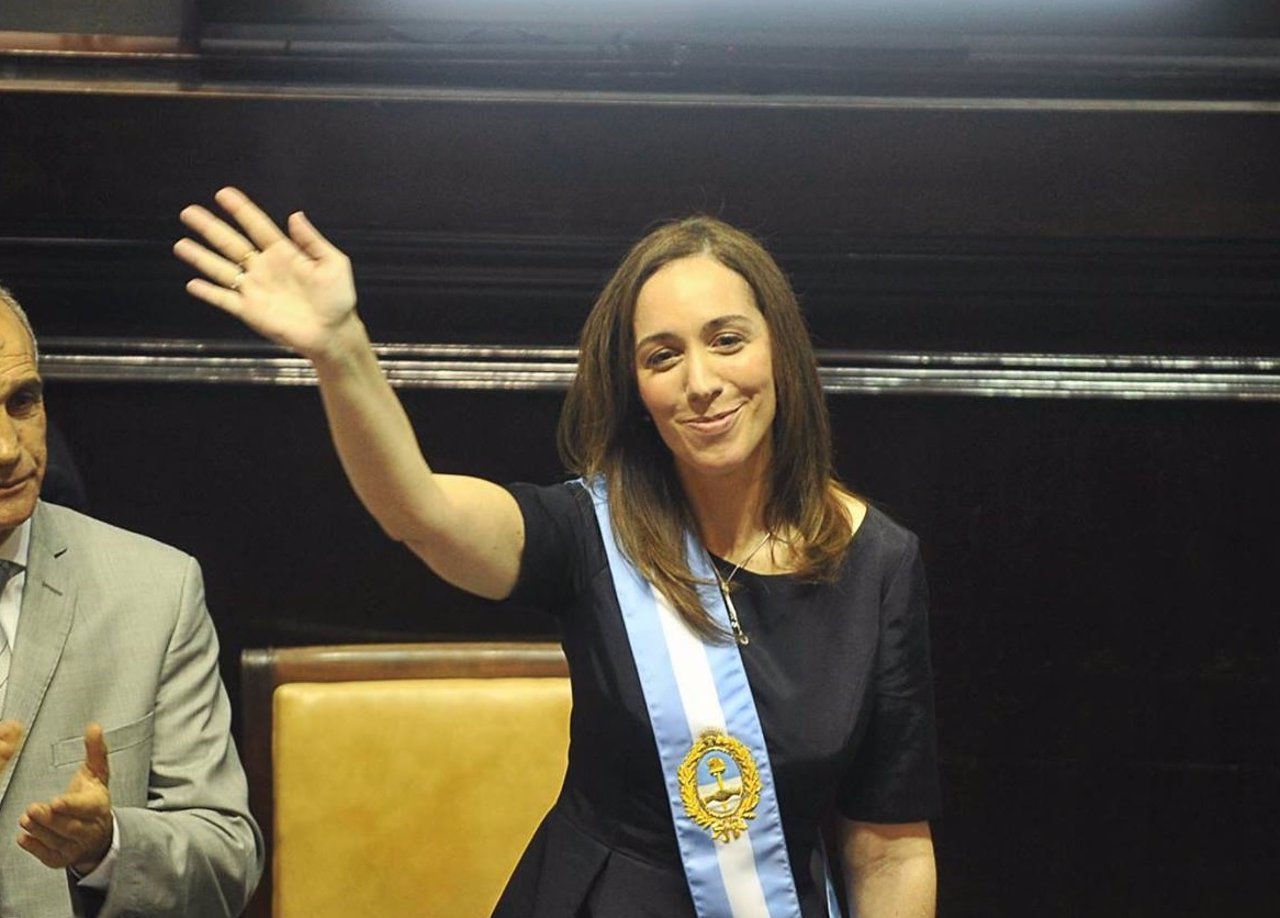La gobernadora de Buenos Aires apunta a 