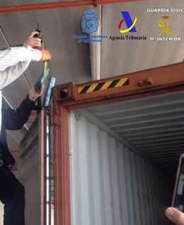 Interceptan 100 kilos de cocaína en el Puerto de Valencia 