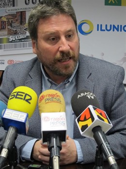 El consejero de Vertebración del Territorio, Movilidad y Vivienda, J. Luis Soro