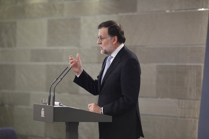 Rajoy en Moncloa