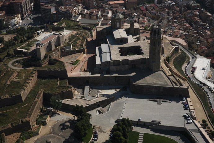 Vista aéria del Turó de la Seu Vella