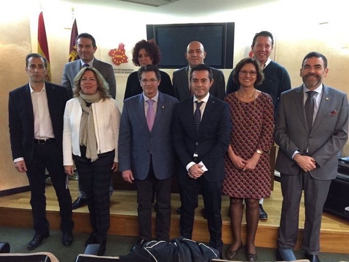 Comisión ejecutiva de la Federación de Municipios de Murcia