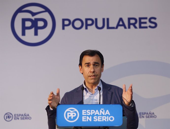 Rueda de prensa de Fernando Martínez-Maíllo en la sede del PP