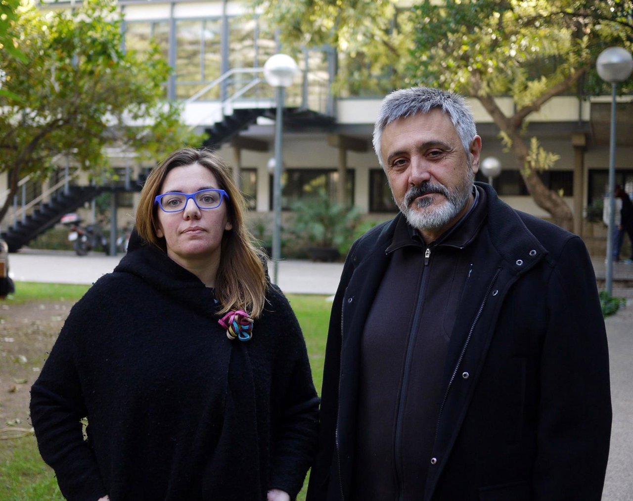 Los profesores de la UV Alícia Villar y Francesc J. Hernàndez 