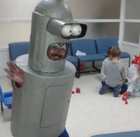 Visitas especiales para niños en Navidad en el Hospital de Osuna