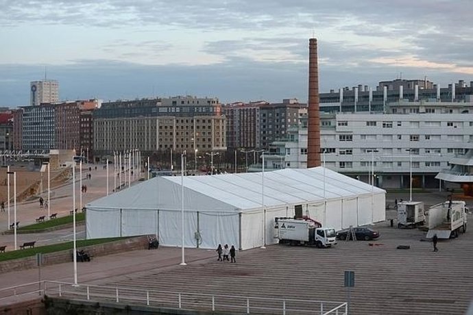 Carpa de fiesta de Fin de año en Gijón