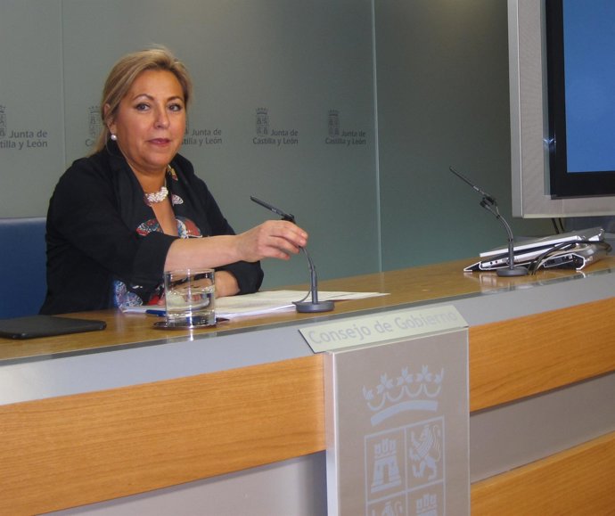 La portavoz del Gobierno regional, Rosa Valdeón
