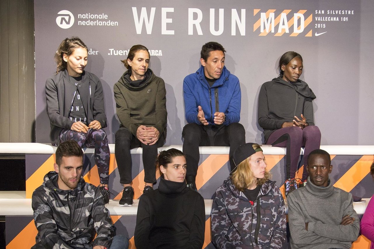 Participantes de la San Silvestre 2015