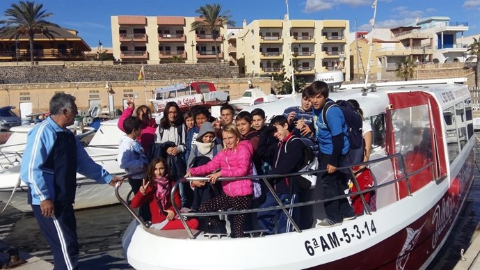 186 Menores Han Participado En Los Talleres De Posidonia Oceánica.