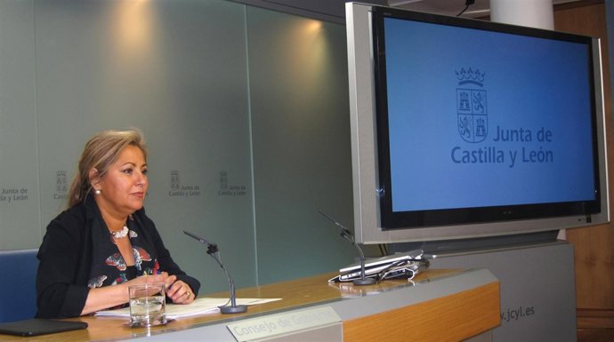 La portavoz de la Junta de Castilla y León, Rosa Valdeón