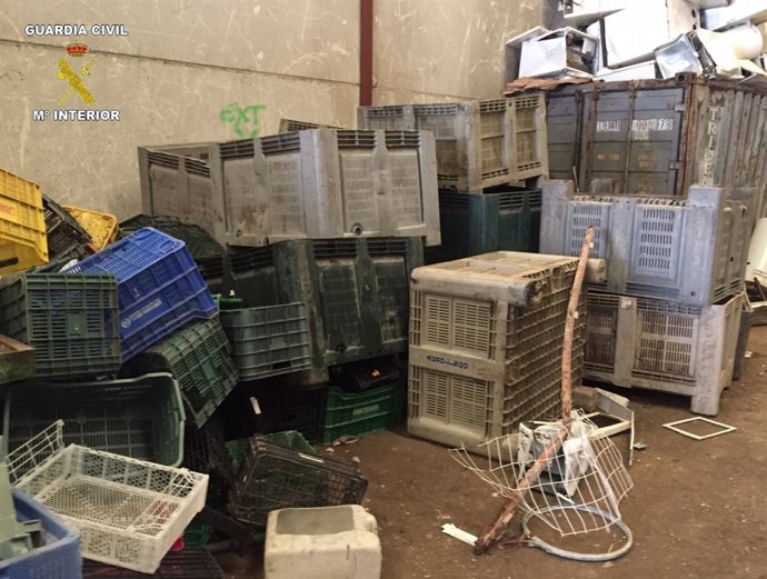 Objetos recuperados por la Guardia Civil