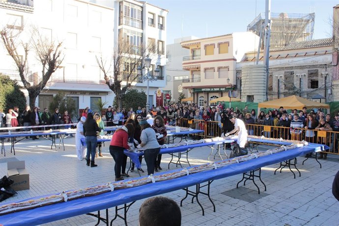 Roscón de Reyes Gigante en Huétor Tájar