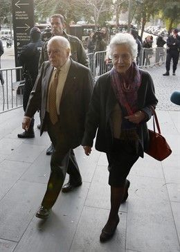 Jordi Pujol y Marta Ferrusola