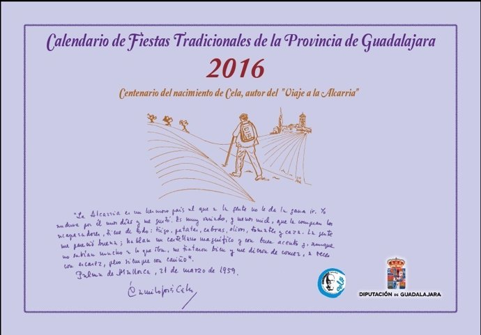 Ndp Diputación Guadalajara La Diputación Edita El Calendario De Fiestas Tradicio
