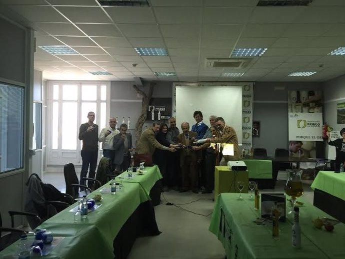 Una delegación de palestinos e israelíes visitan la DOP 'Priego de Córdoba'
