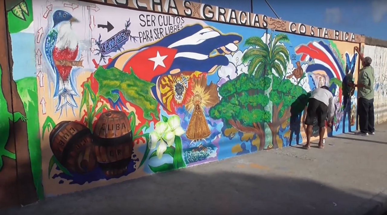 Mural Costa Rica